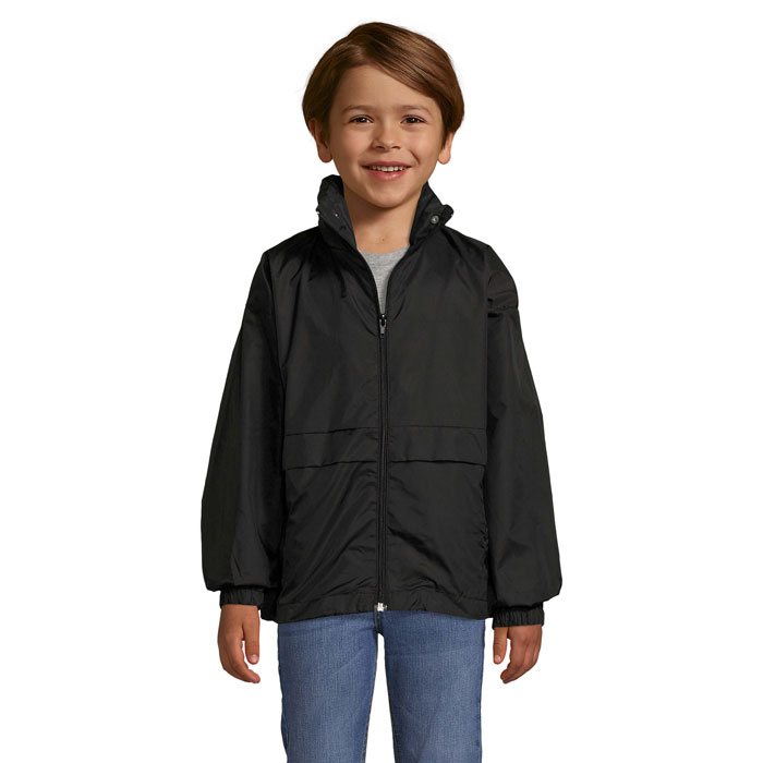 Kids' windbreaker with your logo