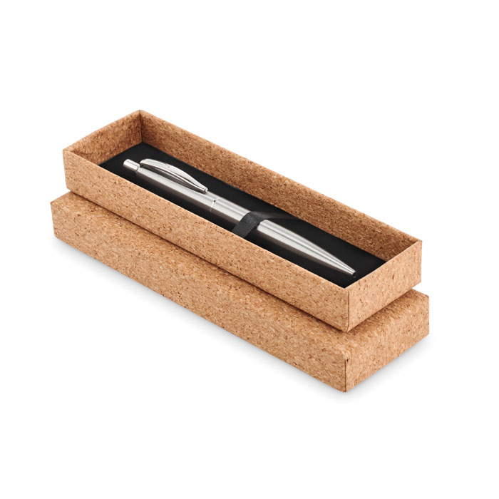 Recycled stainless steel pen with your logo