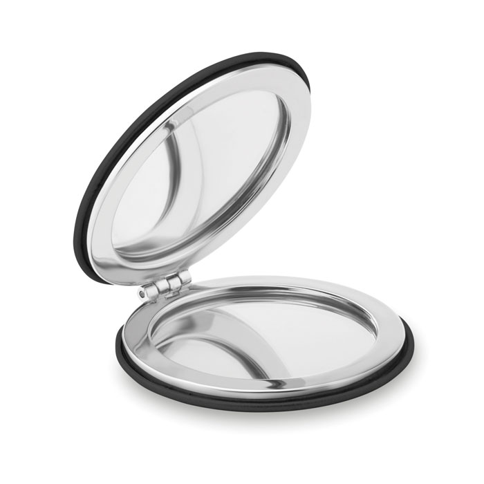 Round PU mirror with your logo