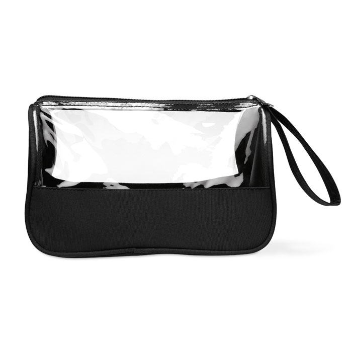 Microfibre and PVC toiletry bag with your logo