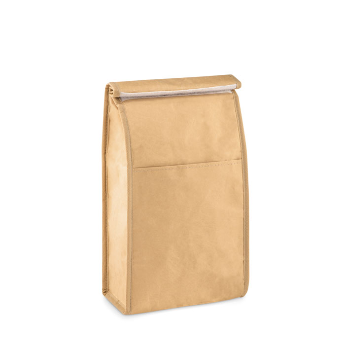 Woven paper 3L lunch bag with your logo