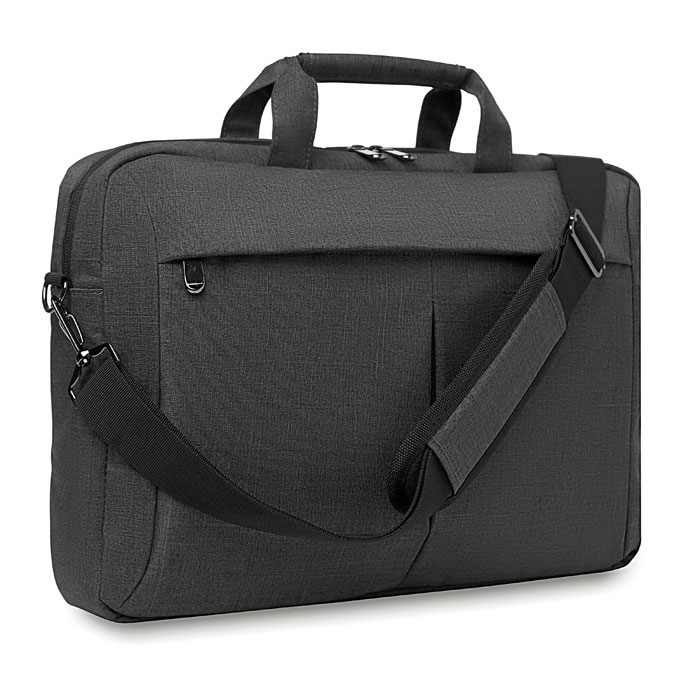 Two-tone 360D laptop bag with your logo