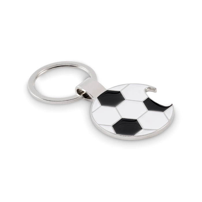 Football keyring with opener with your logo