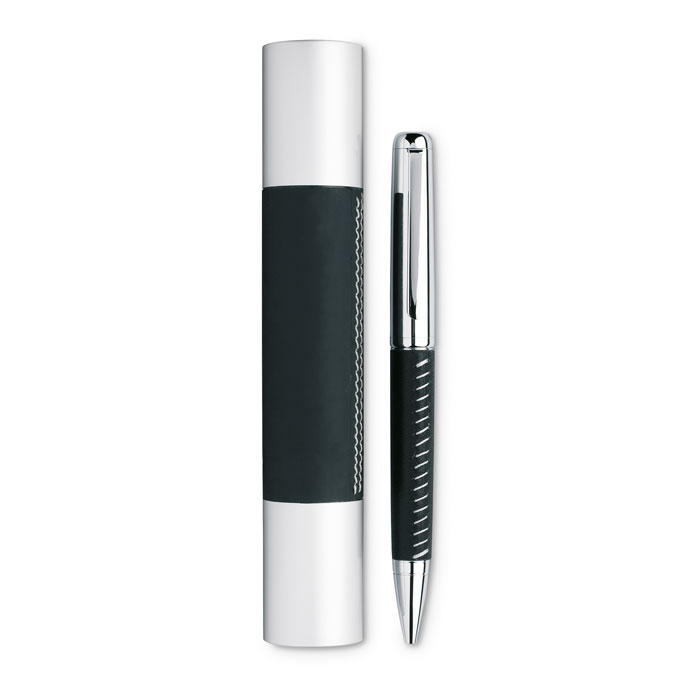 Metal ball pen in box with your logo