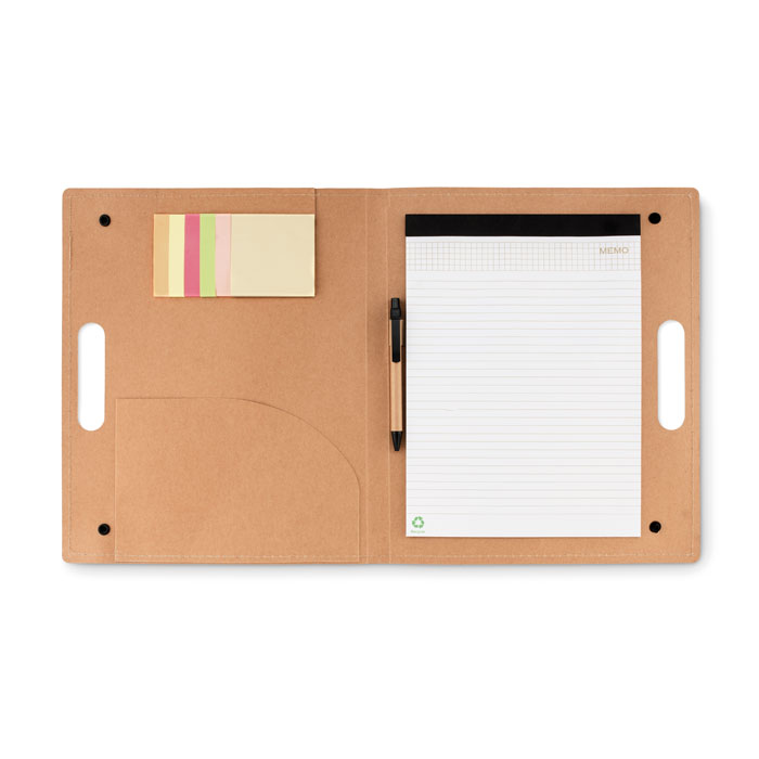 Recycled conference folder with your logo