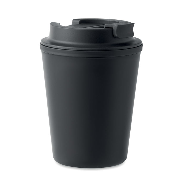 PP double wall tumbler 300 ml with your logo