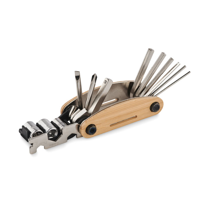 Multi tool pocket in bamboo with your logo