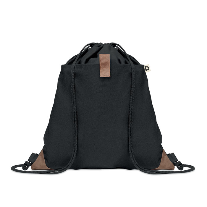 Recycled cotton drawstring bag with your logo