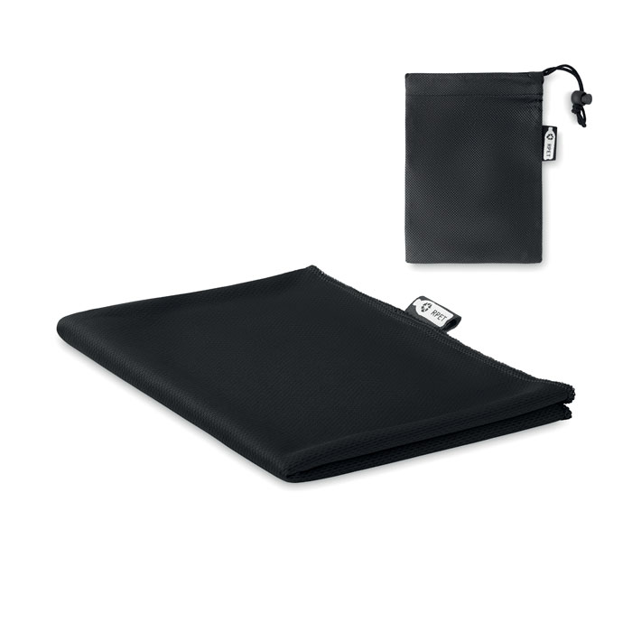 RPET sports towel and pouch with your logo