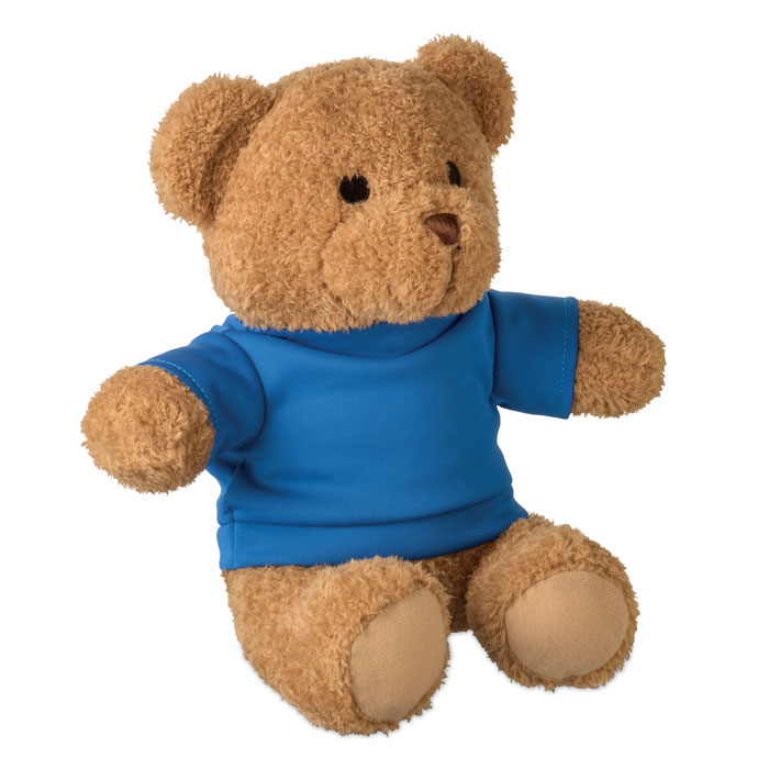 Teddy bear with t-shirt 23 cm with your logo
