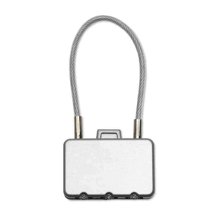 3-digit combination suitcase lock with your logo