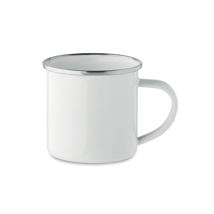 Enamel sublimation mug 200 ml with your logo