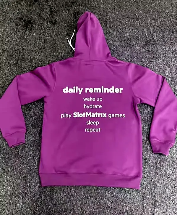 Hoodies branded for SlotMatrix